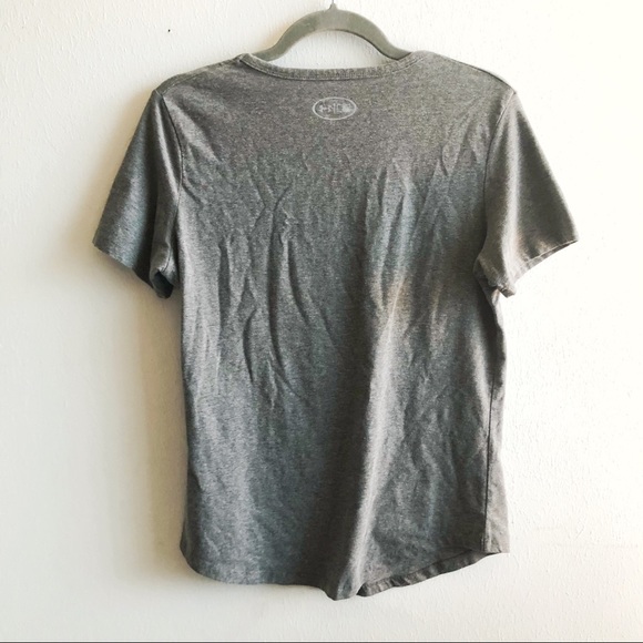 Under Armour T Colorado Rockies Baseball Scoop Neck Tee MLB Grey Purple Sz M EUC - Picture 9 of 10